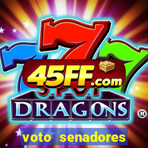 voto senadores impeachment alexandre de moraes